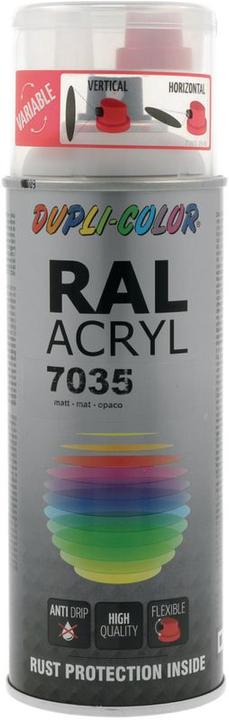 Dupli-Color Acryllack matt RAL 7035 lichtgrau (Lichtgrau, 0.40 l)