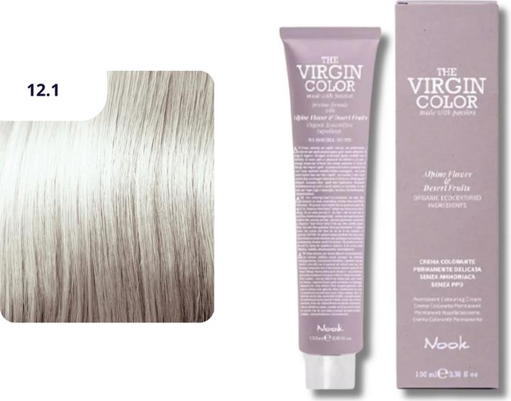 Immagine prodotto Nook Tintura per capelli Virgin Colour (12.1 Super sbiancante cenere)