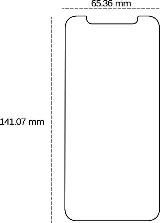 Image du produit OEM Verre trempé 2,5D pour iPhone XR / 11 (11)