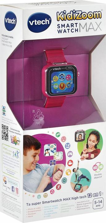 Image du produit VTech KidiZoom Smartwatch MAX framboise