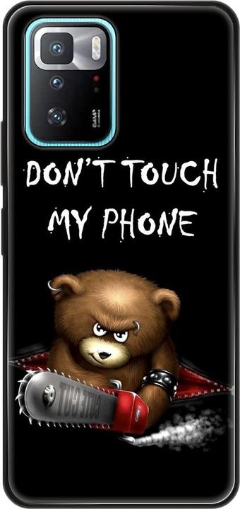 Dont Touch My Phone Bear Black