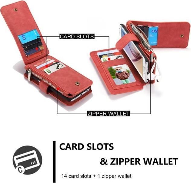 Immagine prodotto Caseme Custodia in pelle con portafoglio (Samsung Galaxy S6 Edge)