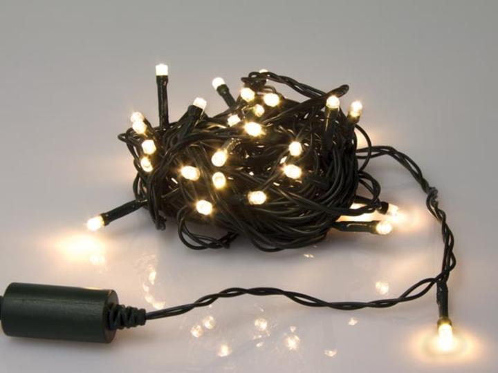 Actual product image Light Creations Novalight LED - 6 m - 40 warm white lamps - green cable (6 m)