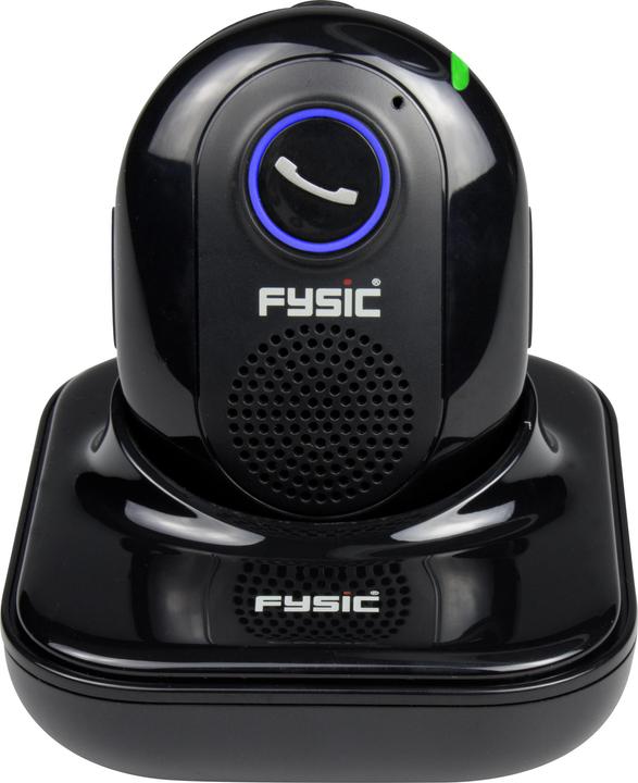 Produktbild Fysic FX3960 - Vaste telefoon met antwoordapparaat en draadloze SOS paniekknop, zwart