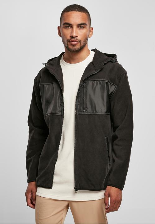Actual product image Urban Classics Hooded Micro Fleece Jacket - 19437 (M)