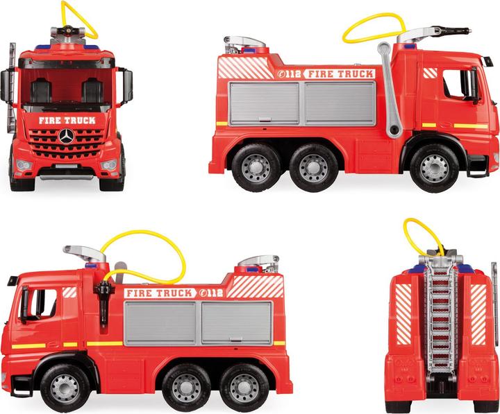 Actual product image Lena Giga Trucks ride-on fire