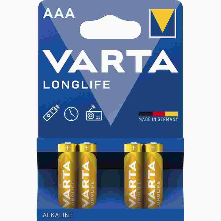 Actual product image Varta Longlife (4 pcs., AAA, 1200 mAh)