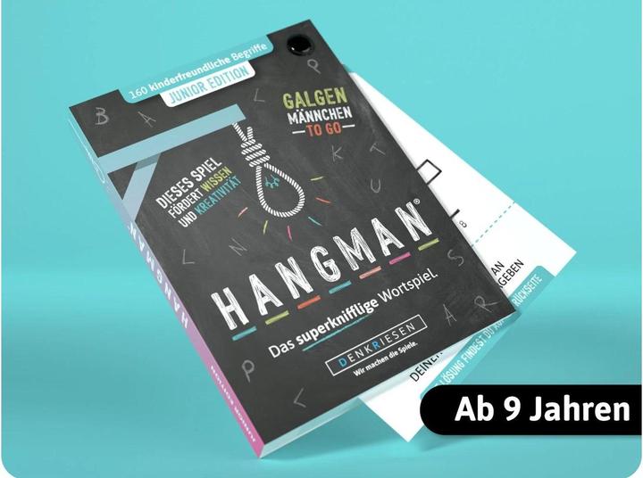 Actual product image Denkriesen Hangman - Junior Edition (German)