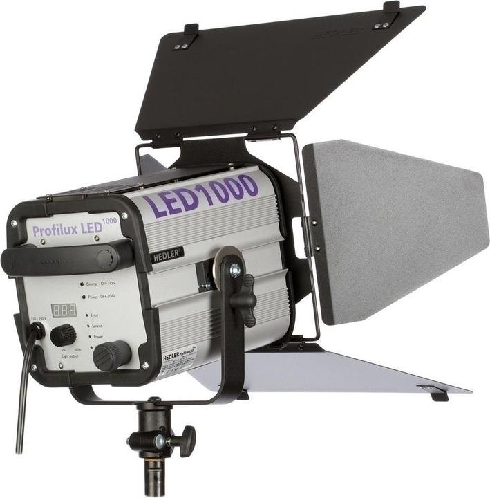 Immagine prodotto Hedler LED1000 con lente di Fresnel (Videocamera, Apparecchio di illuminazione a superficie)