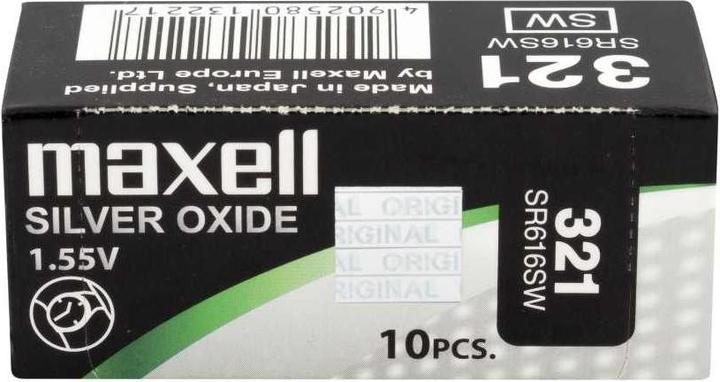 Produktbild Maxell Knopfzelle SR616SW (10 Stk., SR616, 16 mAh)