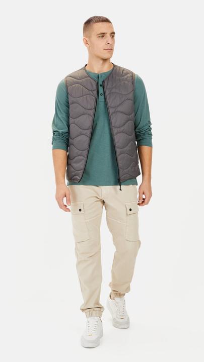 Immagine prodotto Camel Active Langarm Henley aus Organic Cotton (L)