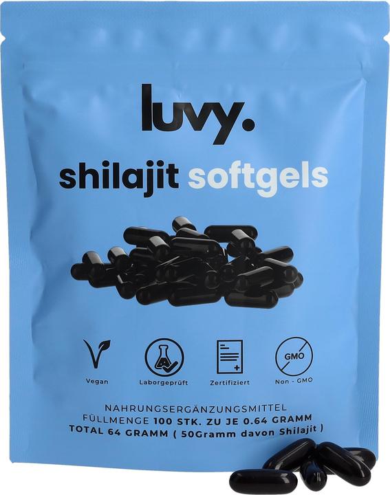 Luvy Shilajit (100 pièce(s), Capsules, 50 g)