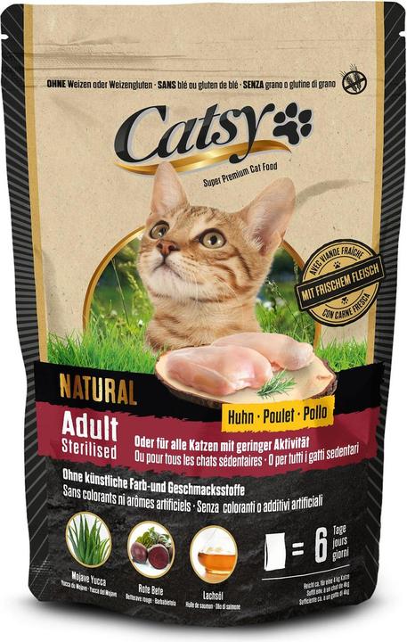 Produktbild Catsy Adult Sterilised, 400g (Adult, 1 Stk., 400 g)