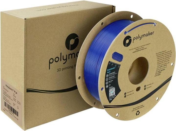 Immagine prodotto Polymaker PLA ad alta velocità PolySonic (PLA, 1.75 mm, 1000 g, Blu)