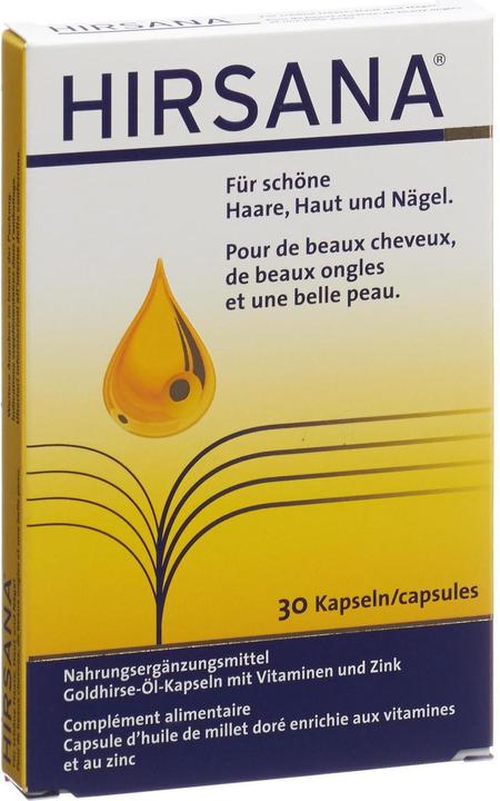Hirsana Goldhirse Öl (30 Stück, Kapseln, 60 g)