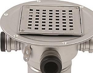 Produktbild Blücher BLUCHER SQUARE Hausabfluss 110/Ø32/40 mm einstellbar