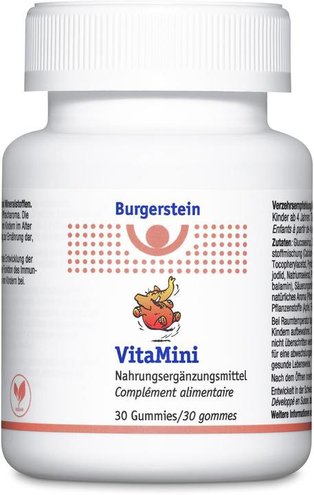 Actual product image Burgerstein VitaMini (30 Piece, Gummies, 140 g)