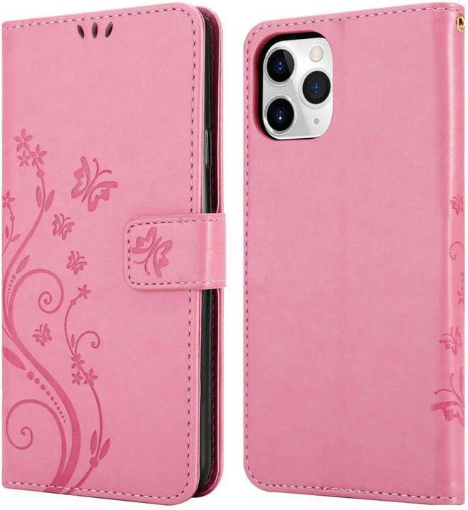 Actual product image Cadorabo Flower Book Cover (Apple iPhone 11 Pro)