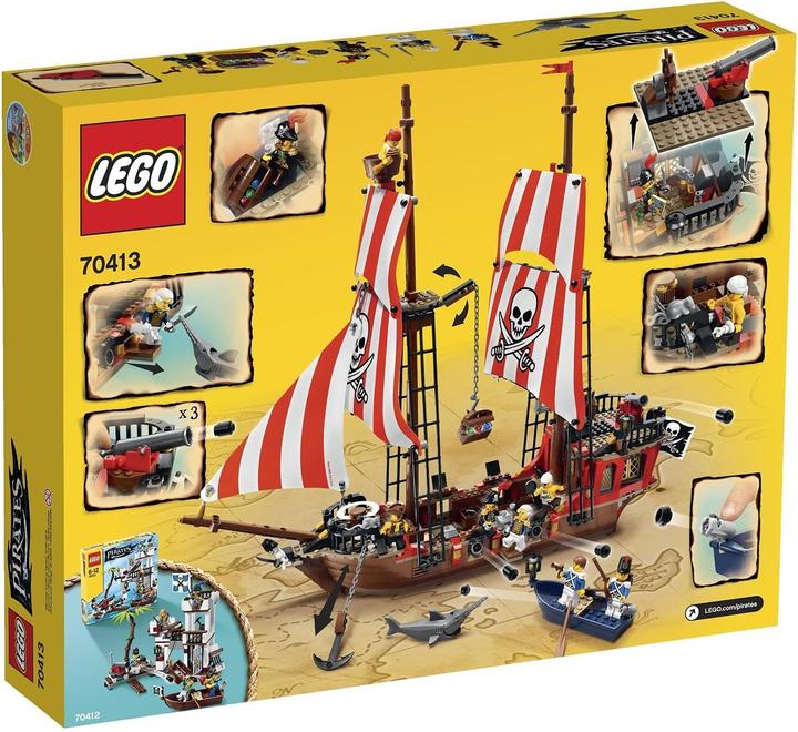 Actual product image LEGO Large pirate ship (70413)