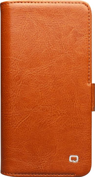 Image du produit QiAlino Fourre Flip cuir véritable avec fermeture magnétique clair (Samsung Galaxy S25)