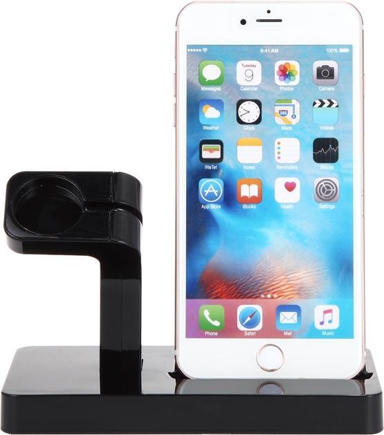 Actual product image EKO 2-in-1 charging station for Apple Watch and iPhone Durable with USB port