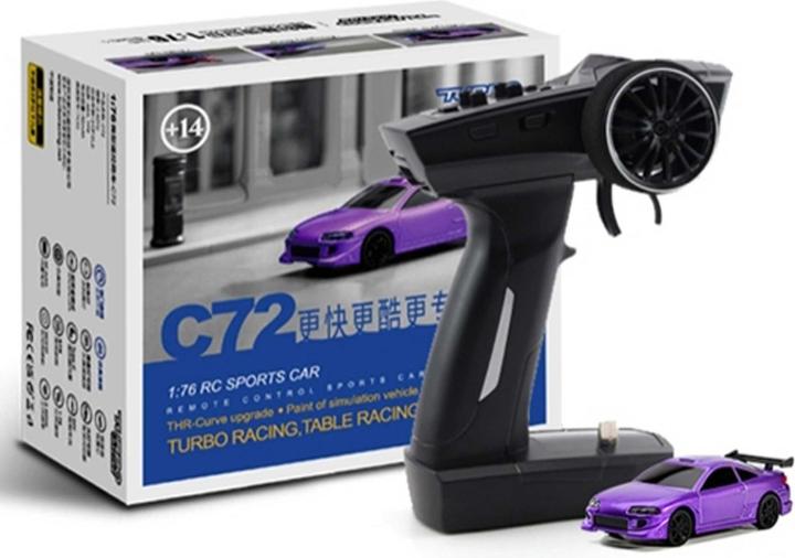 Produktbild Turbo Racing 1:76 C73 Sports RC Car RTR lila (RTR Ready-to-Run)