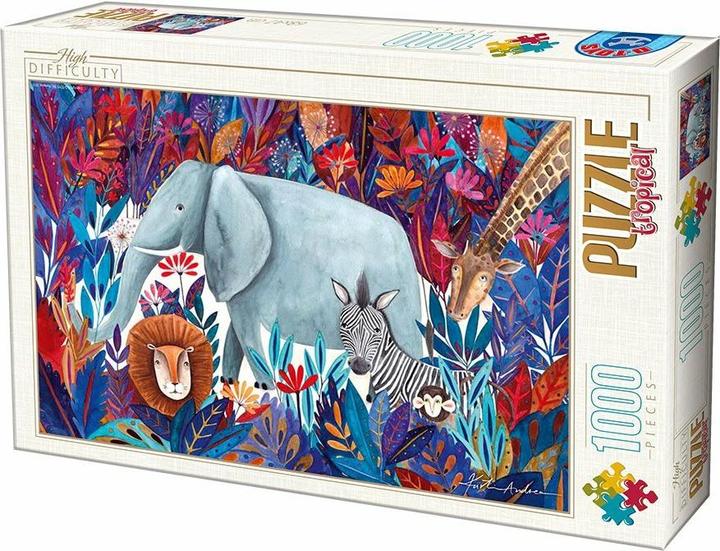 Produktbild D-Toys Puzzle 1000 Andrea Kurti, Papageien (1000 Teile)