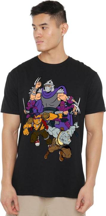 Immagine prodotto Teenage Mutant NT Shredder And Foot Clan Maglietta Uomo (4XL)
