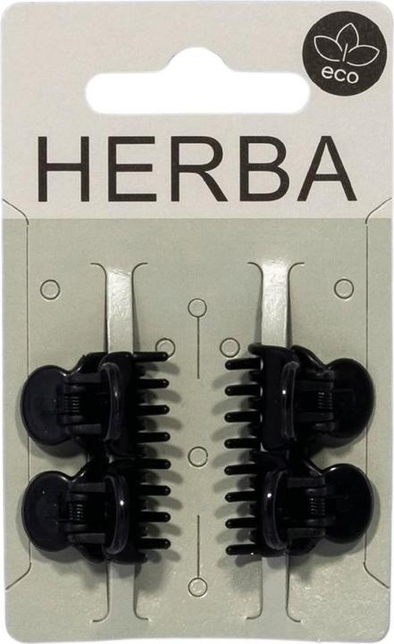 Image du produit Herba Ecofriendly Pinzettina 1.6cm schwarz (4 pcs)