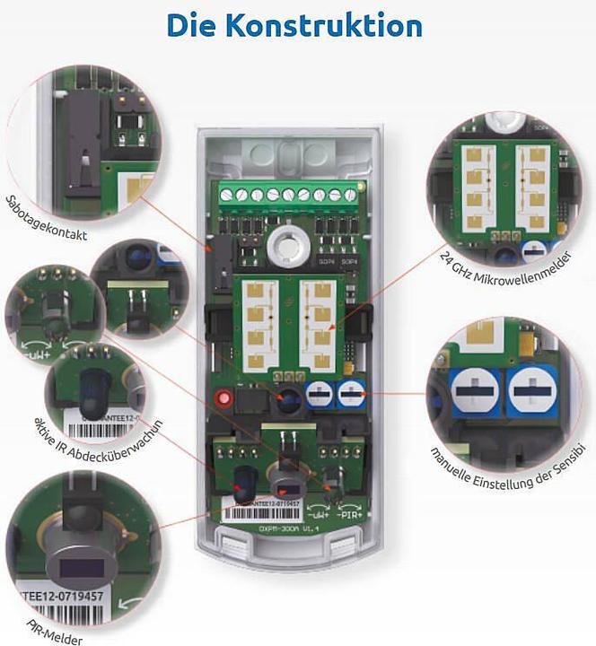 Produktbild Satel Detector Pir+Mw Outdoor/Agate (14 m)