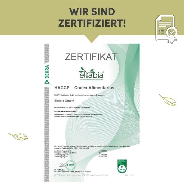 Produktbild Eltabia Bio Kurkuma Gerstengras Kapseln 100 (100 Stück, Kapseln)