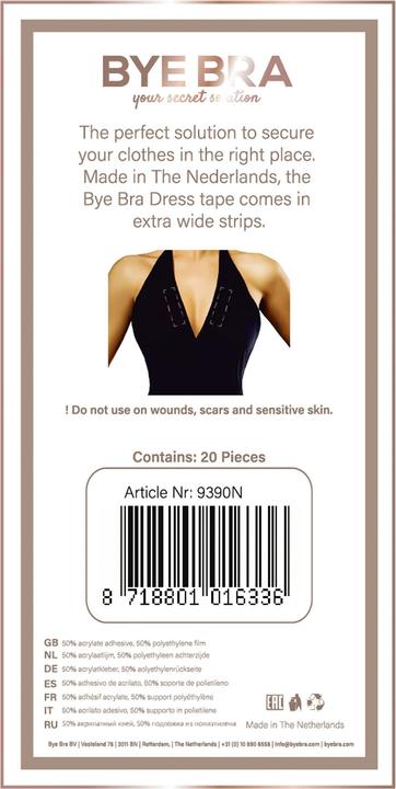 Actual product image Bye Bra Dress Tape