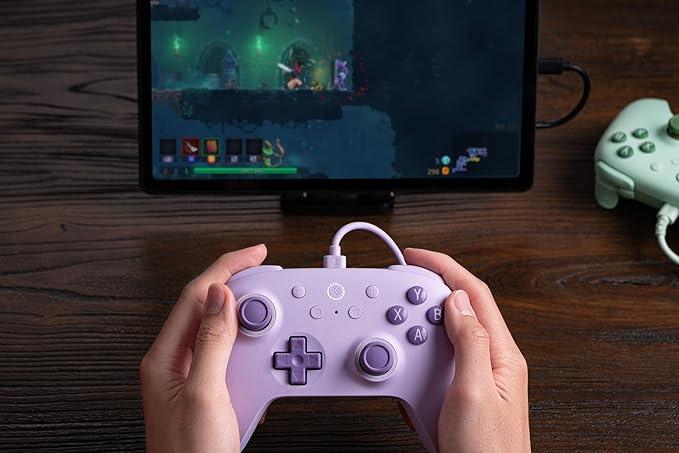 Actual product image 8bitdo Ultimate C Wired USB Purple (Android, Windows)