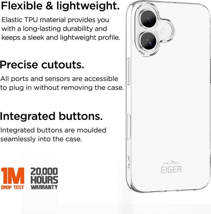 Produktbild Eiger Grip Case (Apple iPhone 16)