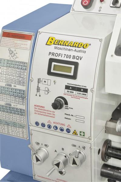 Actual product image Bernardo Cantina Bernardo - Leit- und Zugspindeldrehmaschine Profi 700 BQV inkl. 2-Achs-Digitalanzeige
