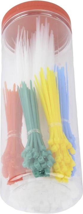 Produktbild Mannesmann Kabelbinder-Set 300-tlg. (Kunststoffkabelbinder, 200 mm, 300 Stk.)