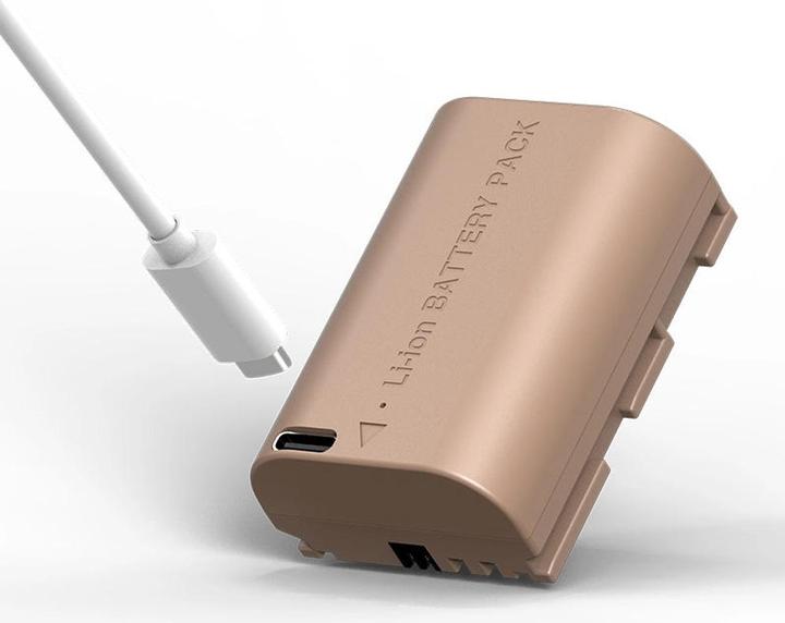Actual product image Ulanzi Canon LP E6NH Type Lithium Ion Battery With USB C Charging Port (2400mAh) (Camera battery)