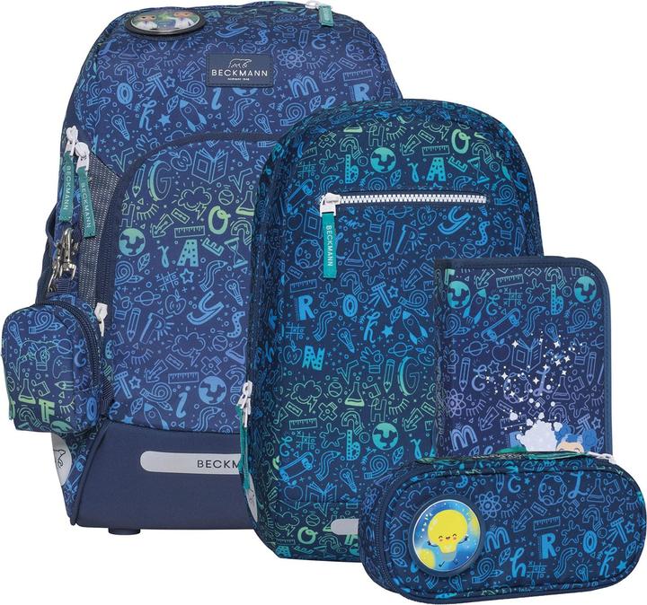 Beckmann Schulrucksack Active Air FLX mit Wendetasche (25 l)