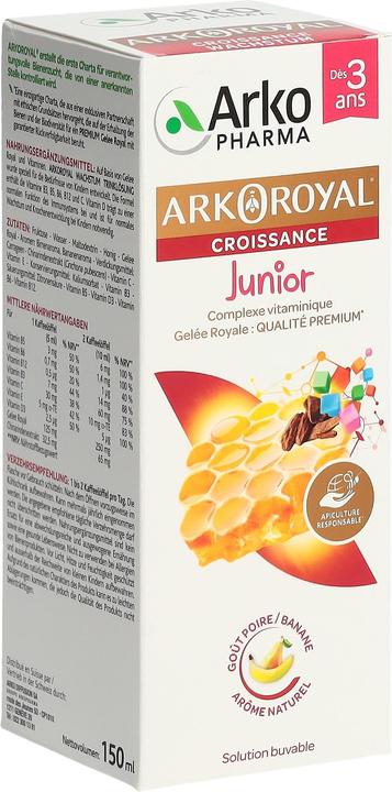 Actual product image Arkopharma Arkoroyal Junior Sirup Wachstum (1 Piece, Liquid, 232 g)