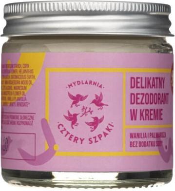 Four Starlings Four Starling Soap House Crema Deodorante Delicata Senza Aggiunta di Soda Badaj Sie 60Ml (Crema, 60 ml)