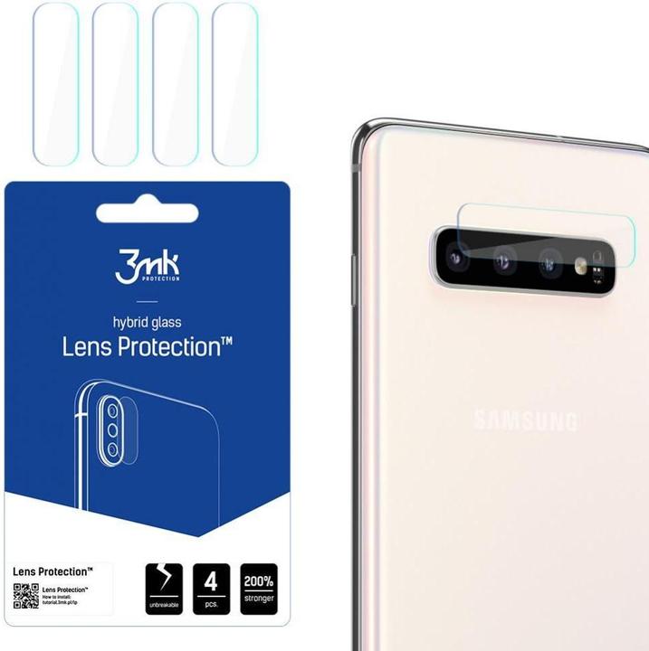 Actual product image 3MK hybrid glass Lens Protection for Samsung Galaxy S10 Plus (1 Piece, Samsung Galaxy S10+)