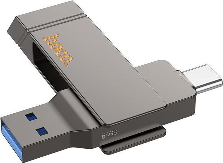 Produktbild Hoco Memory cards pendrive USB A + USB C UD15 64GB USB3.2 (64 GB, USB-A, USB-C)