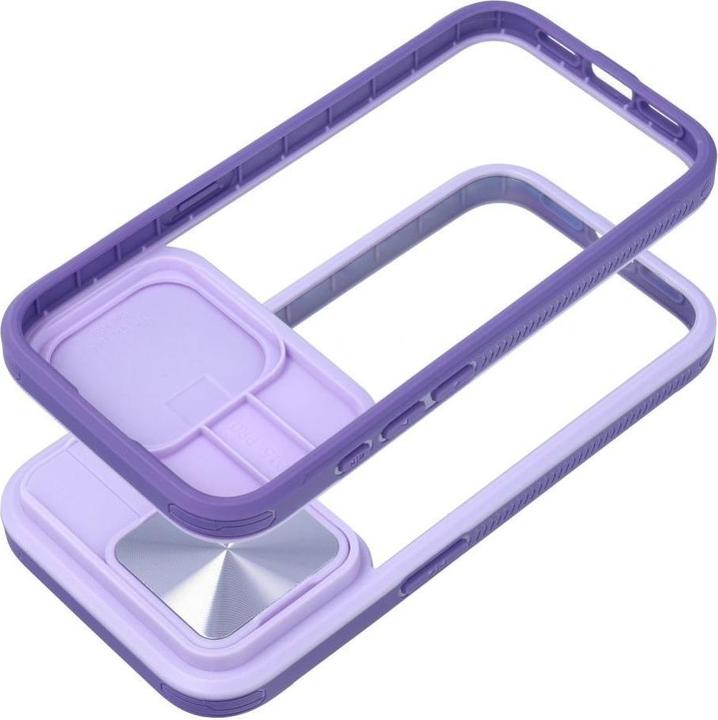 Actual product image OEM Back panel cover SLIDER case for IPHONE 13 Pro Max purple (iPhone 13 Pro Max)
