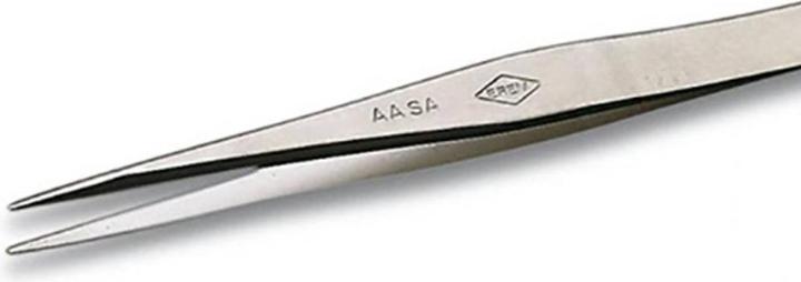 Image du produit Weller Erem Pince à épiler Erem en acier inoxydable, 125 mm Droite, Pointe Pointue Antimagnétique