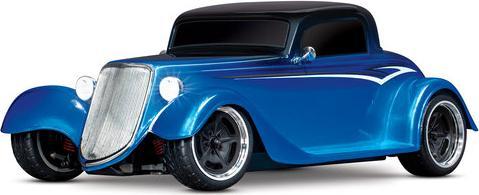 Produktbild Traxxas Factory Five Hot Rod 33 Coupe 1/9 4Tec 3.0 Tourenwagen Elektro Brushed RTR Blau (RTR Ready-to-Run)