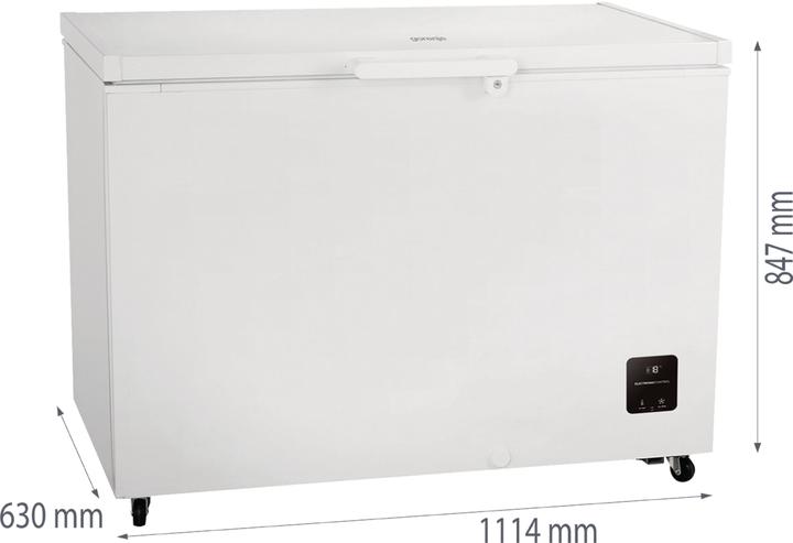 Produktbild Gorenje GORE Gefriertruhe (Freistehend, 297 l)