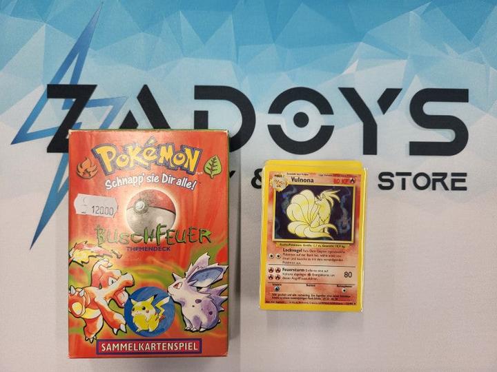 Produktbild Pokémon Basis: Buschfeuer Themendeck DE (Deutsch, Booster Pack)