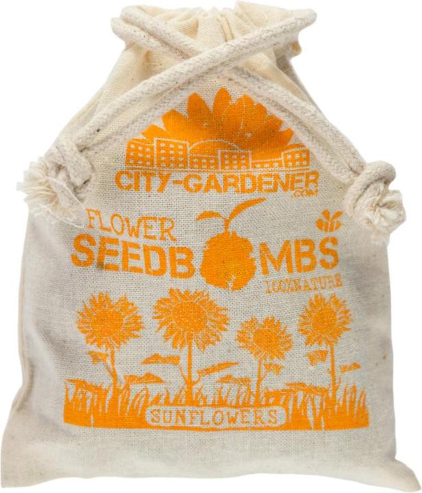 Die Stadtgärtner Bombes de graines de tournesol (Germe de bombe)