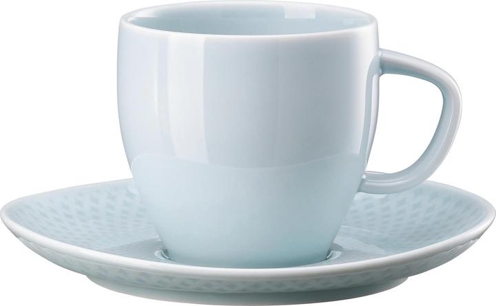 Immagine prodotto Rosenthal Tazza da caffè con piattino Junto Opal Green (1000 ml, 1 x)