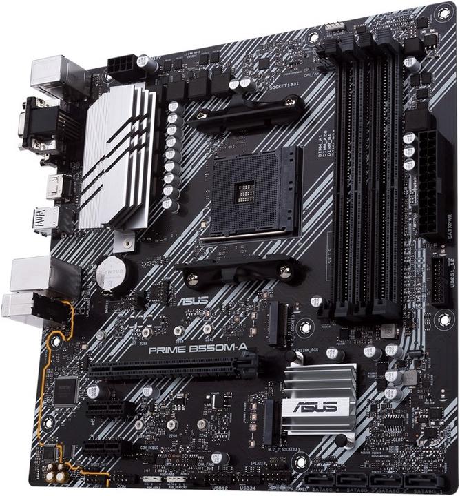 Actual product image ASUS DUPLICATE PRIME B550M-A (AM4, AMD B550, mATX)
